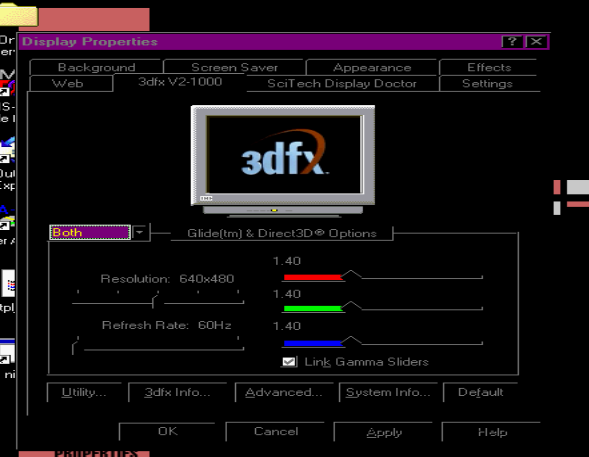 here's my 3dfx version